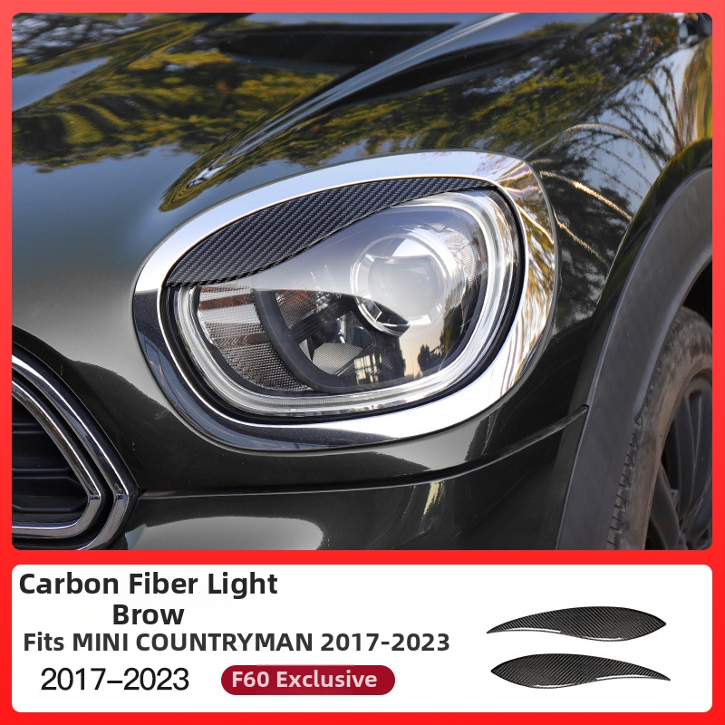 Karbonová krytka svetla pre BMW Mini Cooper – dvojité viečko úprava, číslo produktu ltao894338939565