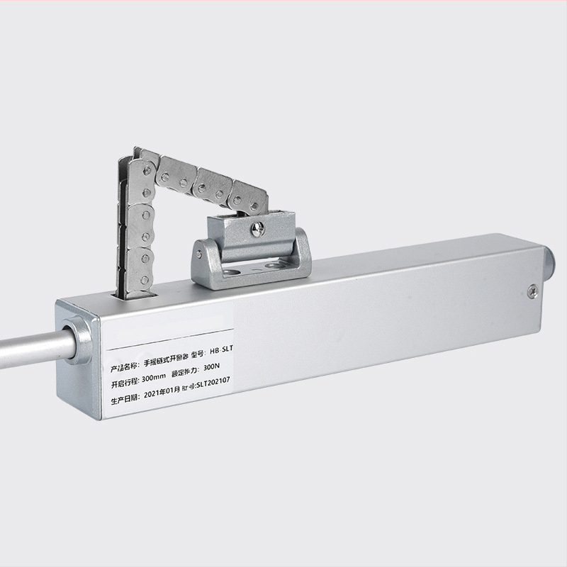 Kézi alumínium ablaknyitó — kaszet típusú ablakokhoz, csúszó és belső nyílású ablakokhoz, Hengbang, modern design