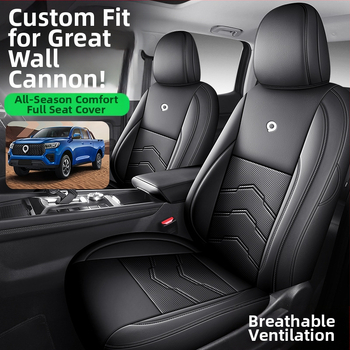 Great Wall Cannon pickup ülésvédő – teljes készlet, bőr, minden évszakra, stílus Hemming/Sport, Zhixing