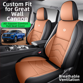 Great Wall Cannon pickup ülésvédő – teljes készlet, bőr, minden évszakra, stílus Hemming/Sport, Zhixing