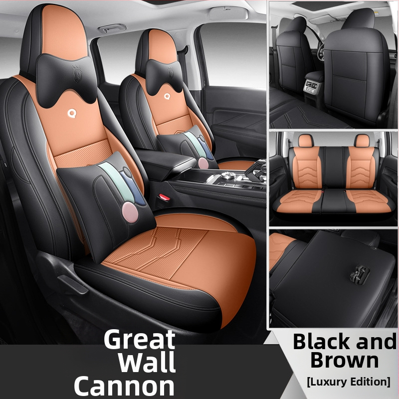 Great Wall Cannon pickup ülésvédő – teljes készlet, bőr, minden évszakra, stílus Hemming/Sport, Zhixing