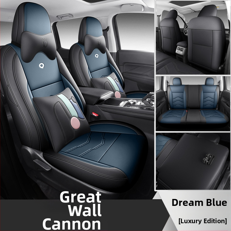 Great Wall Cannon pickup ülésvédő – teljes készlet, bőr, minden évszakra, stílus Hemming/Sport, Zhixing