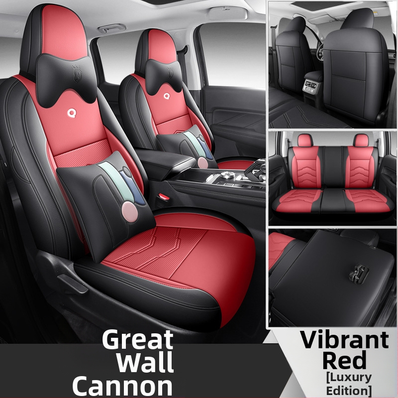 Great Wall Cannon pickup ülésvédő – teljes készlet, bőr, minden évszakra, stílus Hemming/Sport, Zhixing