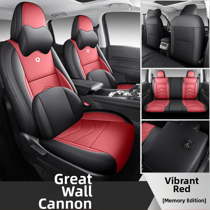Great Wall Cannon pickup ülésvédő – teljes készlet, bőr, minden évszakra, stílus Hemming/Sport, Zhixing