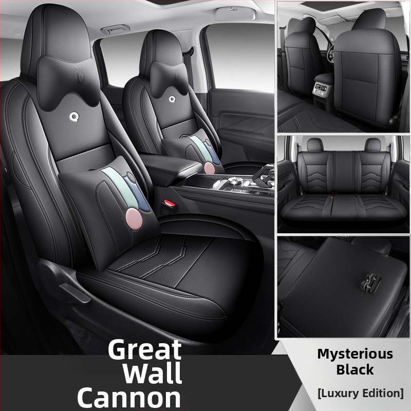 Great Wall Cannon pickup ülésvédő – teljes készlet, bőr, minden évszakra, stílus Hemming/Sport, Zhixing
