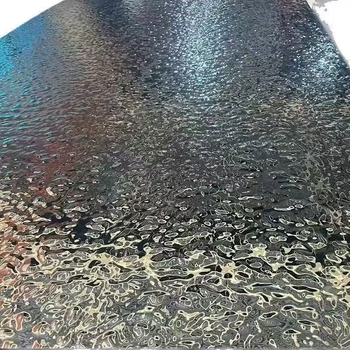 Αυτοκόλλητο PVC φιλμ με καθρέφτισμα για οροφή και τοίχο, διακοσμητικό αυτοκόλλητο τοίχου για σαλόνι και διάδρομο, 1 τεμάχιο