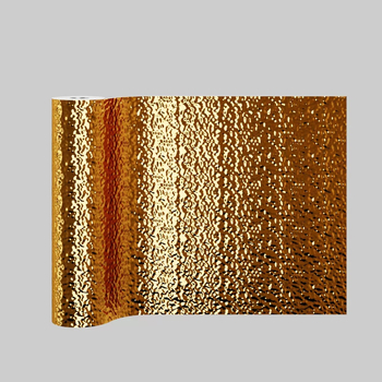 Αυτοκόλλητο PVC φιλμ με καθρέφτισμα για οροφή και τοίχο, διακοσμητικό αυτοκόλλητο τοίχου για σαλόνι και διάδρομο, 1 τεμάχιο