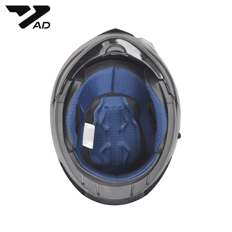 Cască de motocicletă cu față deschisă, lentile duble, DOT și 3C certificate, ABS, pentru toate anotimpurile, unisex