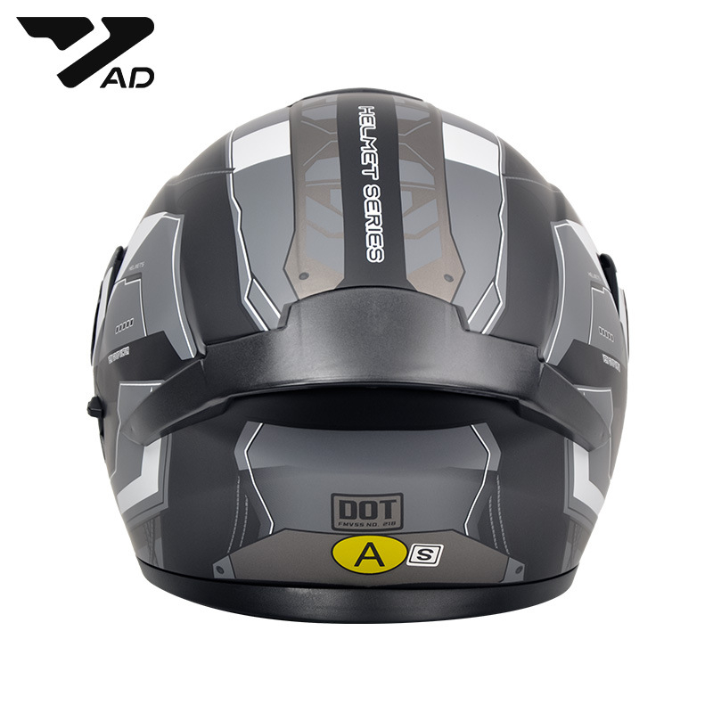 Cască de motocicletă cu față deschisă, lentile duble, DOT și 3C certificate, ABS, pentru toate anotimpurile, unisex