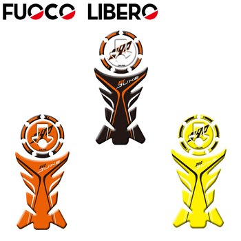 KTM Duke üzemanyag-tank matrica – fishbone design, DUKE125/DUKE200/DUKE390, FUOCO LIBERO, licencelt magáncímke