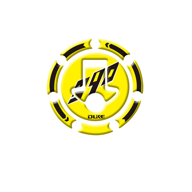 KTM Duke üzemanyag-tank matrica – fishbone design, DUKE125/DUKE200/DUKE390, FUOCO LIBERO, licencelt magáncímke