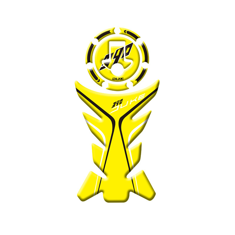 KTM Duke üzemanyag-tank matrica – fishbone design, DUKE125/DUKE200/DUKE390, FUOCO LIBERO, licencelt magáncímke