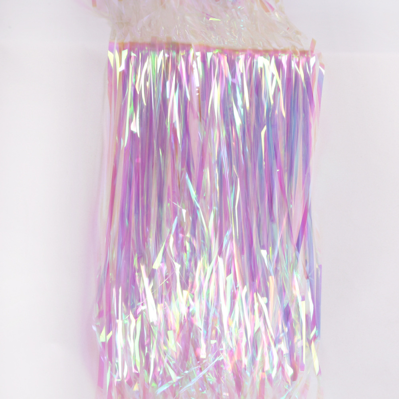 Esküvői hátteret tassel függöny – PET szalag, kellék fotózáshoz és rendezvények dekorációjához (Licencelt magáncímke)