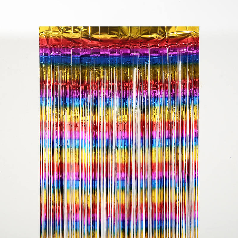 Rain Silk zavjesa, 1×2 m, pozadinska dekoracija za zabave