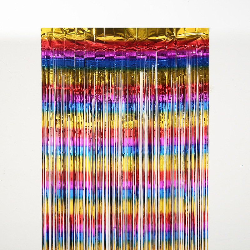 Rain Silk zavjesa, 1×2 m, pozadinska dekoracija za zabave