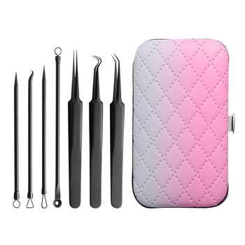 Комплект от 8 части неръждаеми игли за акне - марка Yali Kang, материал: неръждаема стомана, срок на годност: 6 месеца