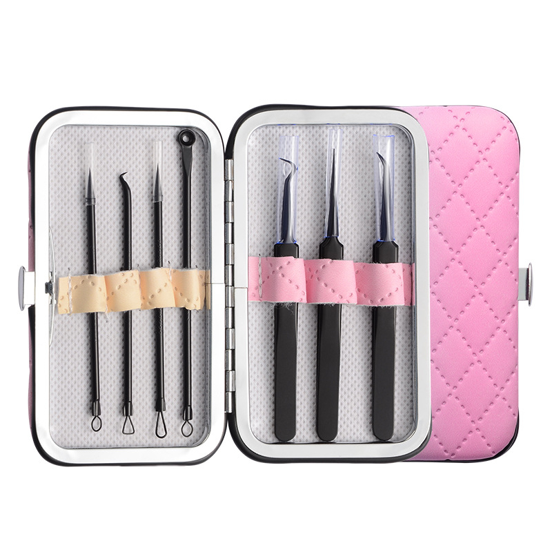 Комплект от 8 части неръждаеми игли за акне - марка Yali Kang, материал: неръждаема стомана, срок на годност: 6 месеца