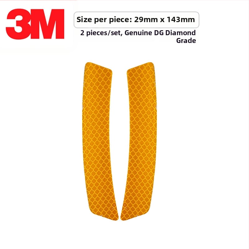 3M Диамантено ниво 4090 Рефлектиращ стикер за предна броня на автомобил, лента за калник, защита от надраскване, работна температура -20°C до 50°C