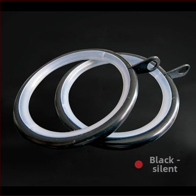 Drevené kruhy na závesy so sponkami — tiché kruhy na zavesenie, kruhové háčiky v rímskom štýle, moderný minimalistický dizajn