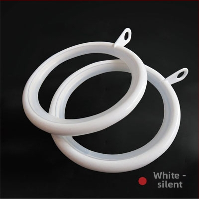 Drevené kruhy na závesy so sponkami — tiché kruhy na zavesenie, kruhové háčiky v rímskom štýle, moderný minimalistický dizajn