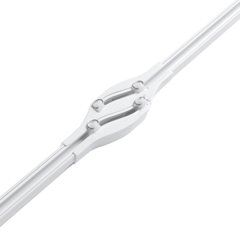 LOIDIYA LS001 Alumínium ötvözet függöny sín – Cross fény nélküli, csendes siklás, modern minimalizmus