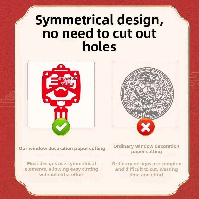 Novoročný DIY papierový výrez do okna pre deti – ručne vyrobené, dvanásť znamení zverokruhu v čínskom štýle