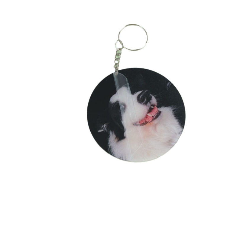 Akrilni privjesak za ključeve, dvostruko složen anime standee, DIY privjesak s crtanim filmom (Materijal: akril; Dizajn: dvostruki sloj; Personalizacija: DIY; Stil: crtani film)