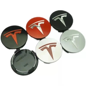 Tesla Center Cap Logo за Model Y/3/X/S – OEM емблема, пластмасова
