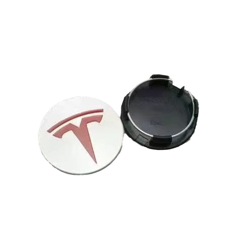 Tesla Center Cap Logo за Model Y/3/X/S – OEM емблема, пластмасова