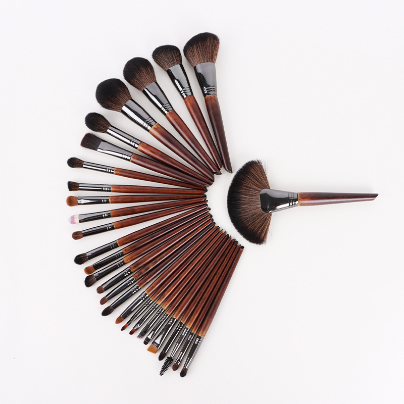 28-τεμάχιο σετ πινέλων μακιγιάζ για επαγγελματική χρήση, πλήρες σετ για μεικτό δέρμα, διάρκεια ζωής 3 ετών