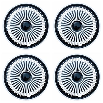 Capac de jantă din PP pentru jante din oțel, compatibil universal