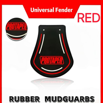 Μπροστινά και πίσω φτερά λάσπης για μοτοσικλέτες, τρίκυκλα και ηλεκτρικά οχήματα — καθολική έκδοση, παχύτερο PVC