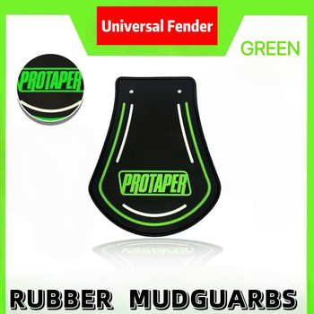 Μπροστινά και πίσω φτερά λάσπης για μοτοσικλέτες, τρίκυκλα και ηλεκτρικά οχήματα — καθολική έκδοση, παχύτερο PVC