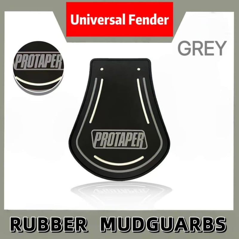 Μπροστινά και πίσω φτερά λάσπης για μοτοσικλέτες, τρίκυκλα και ηλεκτρικά οχήματα — καθολική έκδοση, παχύτερο PVC