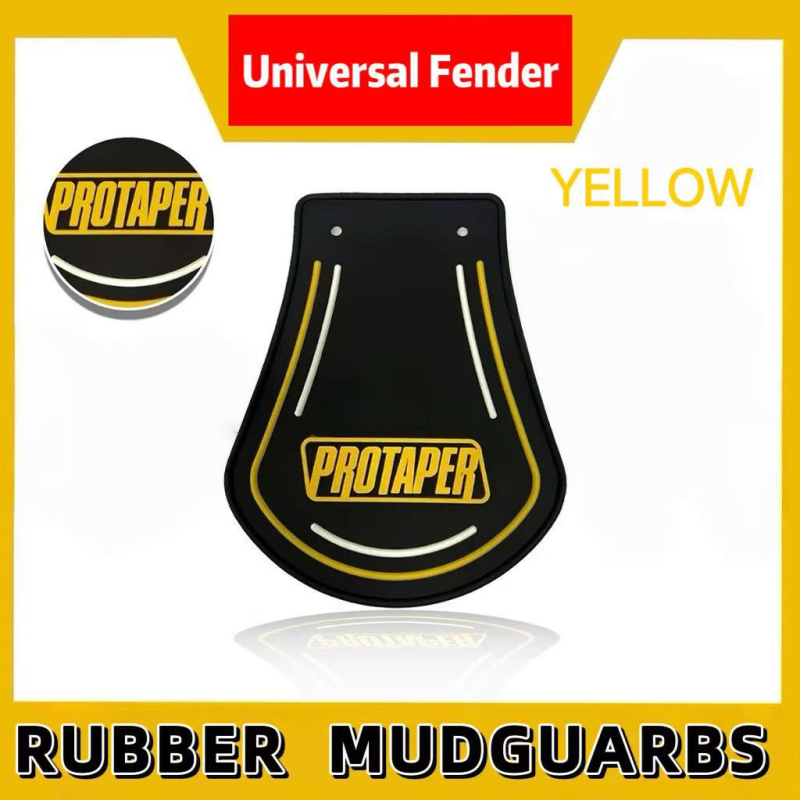 Μπροστινά και πίσω φτερά λάσπης για μοτοσικλέτες, τρίκυκλα και ηλεκτρικά οχήματα — καθολική έκδοση, παχύτερο PVC