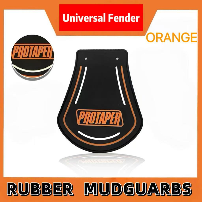 Μπροστινά και πίσω φτερά λάσπης για μοτοσικλέτες, τρίκυκλα και ηλεκτρικά οχήματα — καθολική έκδοση, παχύτερο PVC