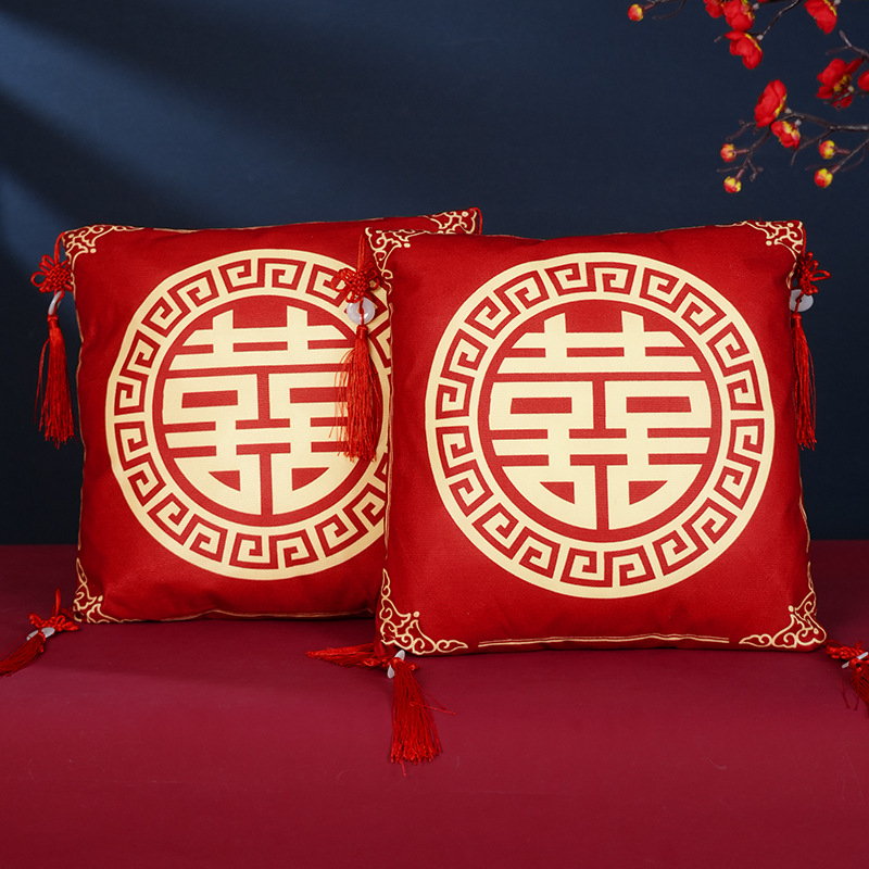 Set dviju koljena podloga za čajnu ceremoniju na vjenčanju — platno, marka Floral red