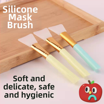 VENINOW Sada nástrojov na starostlivosť o pleť Spa, 4-dielna sada: miska na masku, štetec, silikonová malá miska, lyžička na prášok