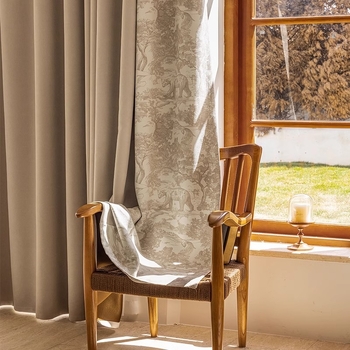 Κουρτίνες Chenille για σαλόνι και υπνοδωμάτιο, υψηλή σκίαση 71-90%, διαδικασία εκτύπωσης, στυλ Light Luxury