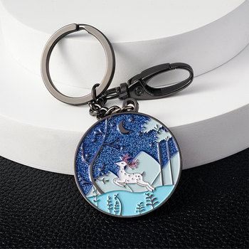 Κλειδοθήκη από κράμα ψευδάργύρου, βαμμένη, κατά παραγγελία; δώρο για εταιρικές επετείους και αποφοίτηση