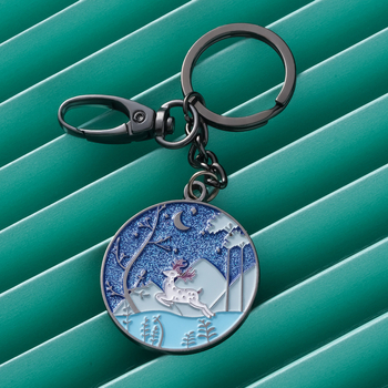 Κλειδοθήκη από κράμα ψευδάργύρου, βαμμένη, κατά παραγγελία; δώρο για εταιρικές επετείους και αποφοίτηση