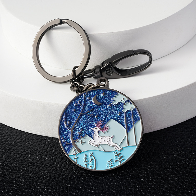 Κλειδοθήκη από κράμα ψευδάργύρου, βαμμένη, κατά παραγγελία; δώρο για εταιρικές επετείους και αποφοίτηση