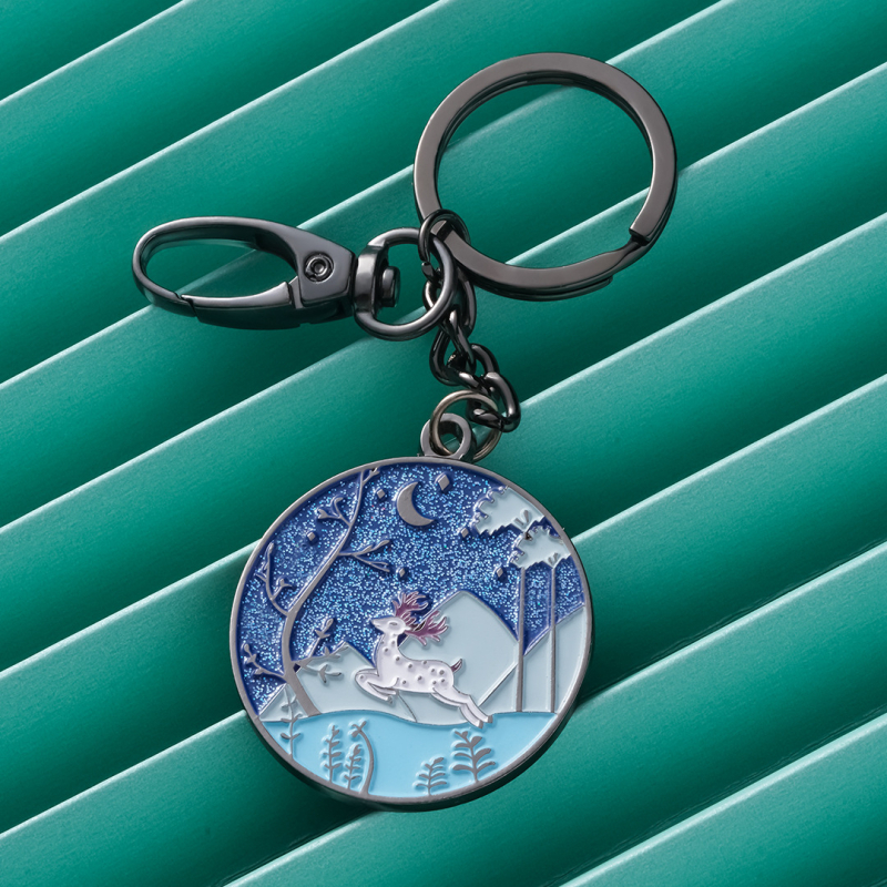 Κλειδοθήκη από κράμα ψευδάργύρου, βαμμένη, κατά παραγγελία; δώρο για εταιρικές επετείους και αποφοίτηση