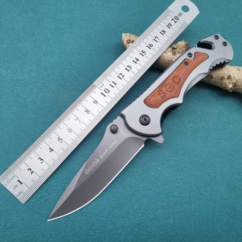 Сгъваем нож Zetto FA05, неръждаема стомана, дължина на острието 8.5 cm