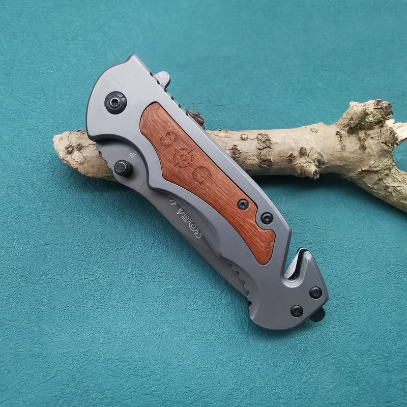 Сгъваем нож Zetto FA05, неръждаема стомана, дължина на острието 8.5 cm