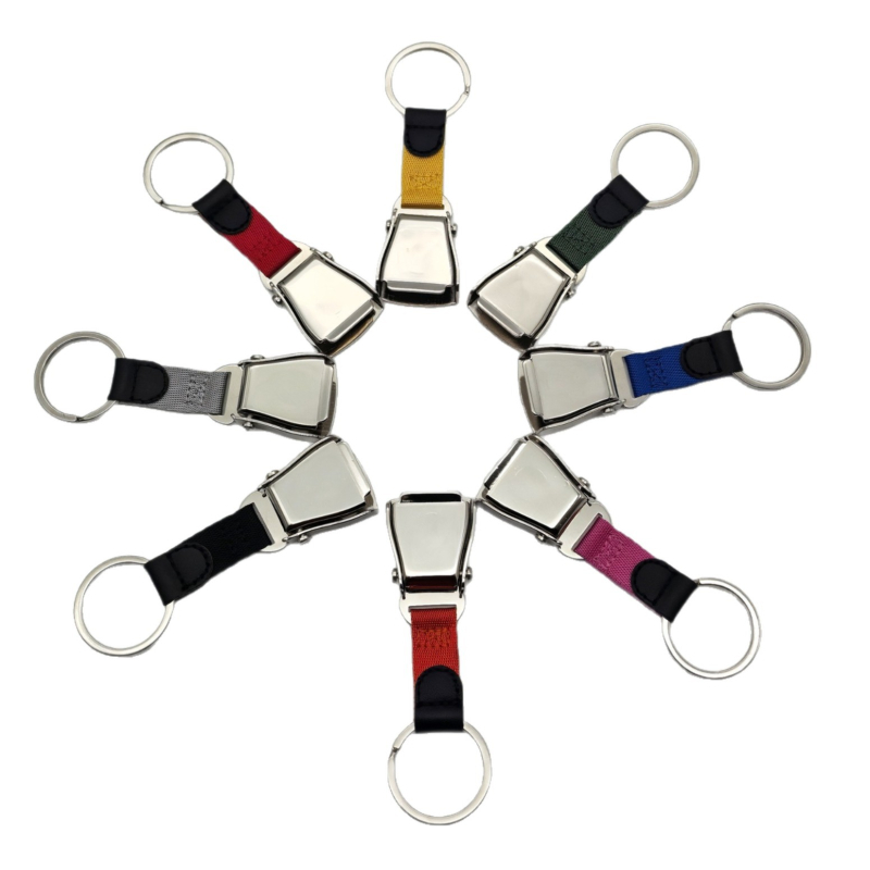 Μεταλλικός κλειδοθήκη με αγκράφα αεροπλάνου για διαφημιστικά δώρα και αναμνήσεις ταξιδιών