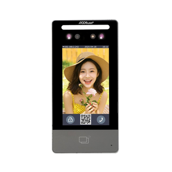 Aosong Aoof002 Ολοκληρωμένο σύστημα ελέγχου πρόσβασης με αναγνώριση προσώπου και βιντεοενδοεπικοινωνία, αποθήκευση 50, Wi‑Fi ενδοεπικοινωνία, τροφοδοσία 24V