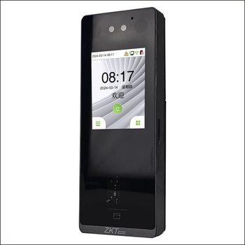 ZFACE1200 Όλα-σε-ένα Σύστημα Παρουσίας και Ελέγχου Πρόσβασης με αποτύπωμα, αναγνώριση προσώπου, ανάγνωση καρτών, βιντεο-θυροτηλέφωνο, οθόνη αφής 2.8 ιντσών, IP65, μνήμη 150000 καταγραφές, TCP/IP