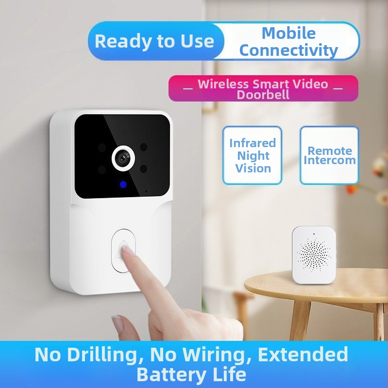 IP камера за вътрешно/външно използване със двупосочен видео разговор и звънчева функция, резолюция 3MP/2K, обектив 4 мм, 12V захранване, IR до 10 м, push уведомление към мобилното приложение