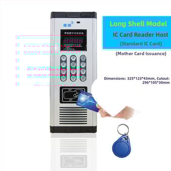 Gazdă interfon pentru sistemul de control al accesului, model WP-2SAS, gestionare de la distanță prin telefon mobil și PC